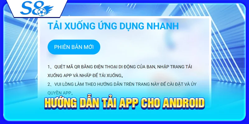 Hướng dẫn tải app cho Android